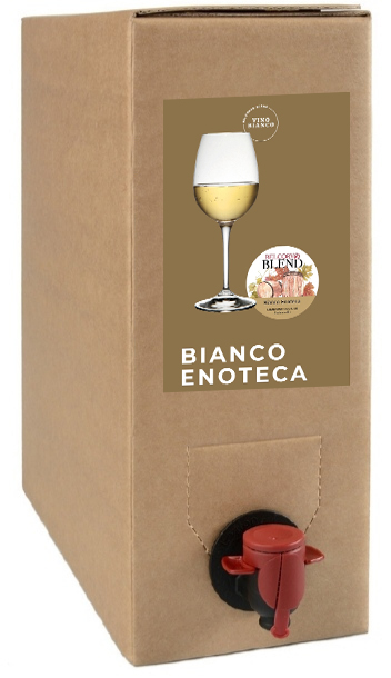 Vino bianco enoteca cantina castagna bag in a box