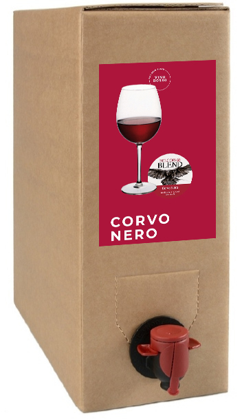 Vino rosso corvo nero cantina castagna bag in a box